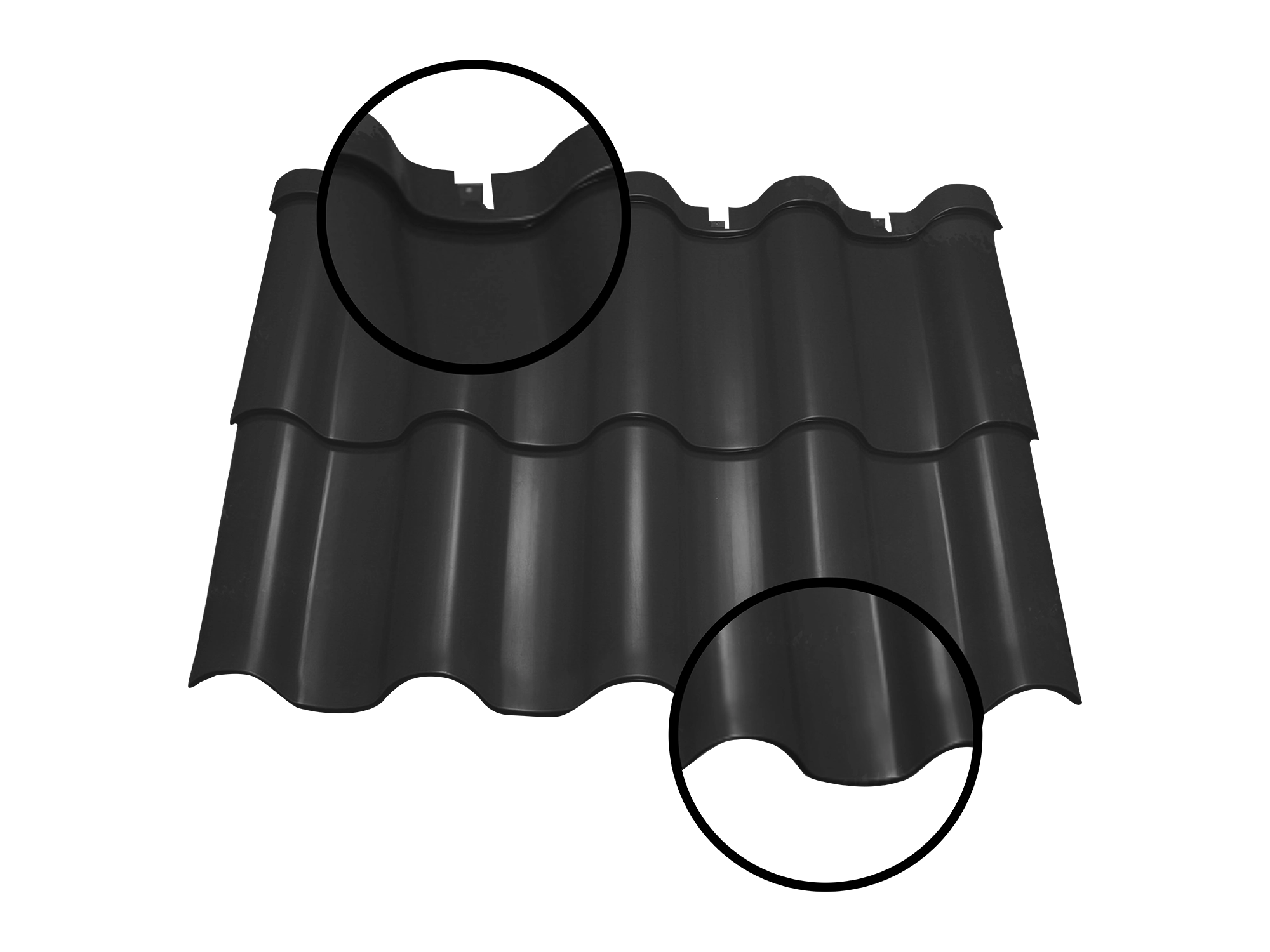 Модульный кровельный профиль 