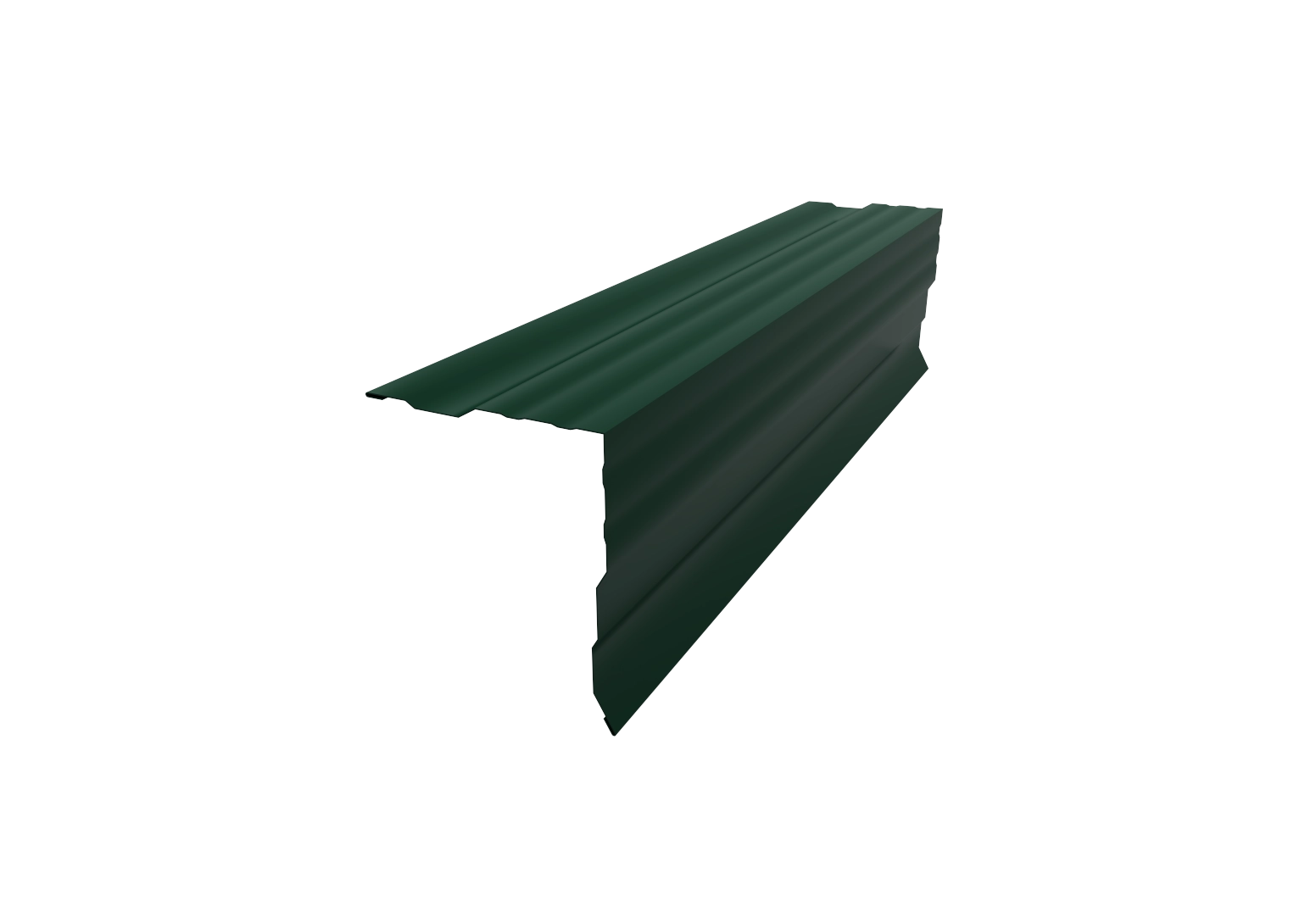 Фронтон прямой 104 x 124 ДАМИР (0,45/6005 зеленый мох)