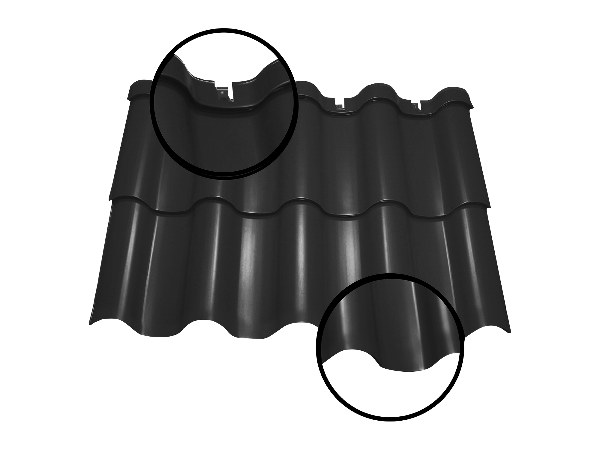 Модульный кровельный профиль 