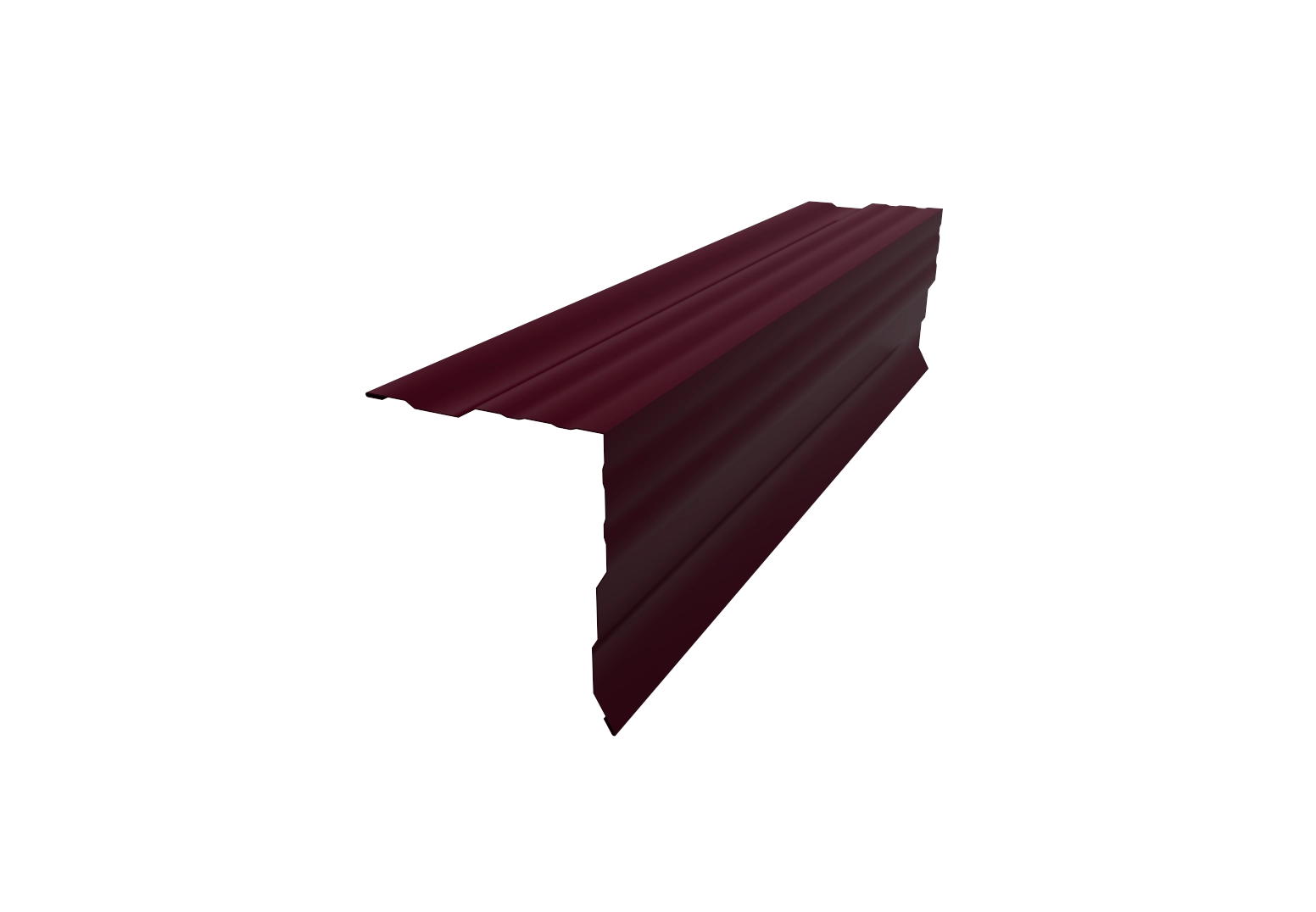 Фронтон прямой 104 x 124 ДАМИР (0,45/3005 красное вино)