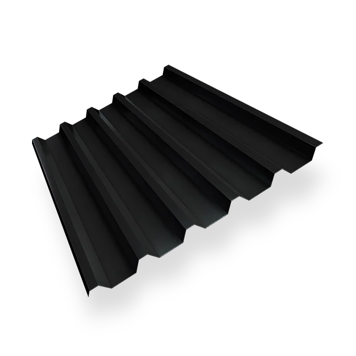 Профнастил С-44 9005 черный МАТ