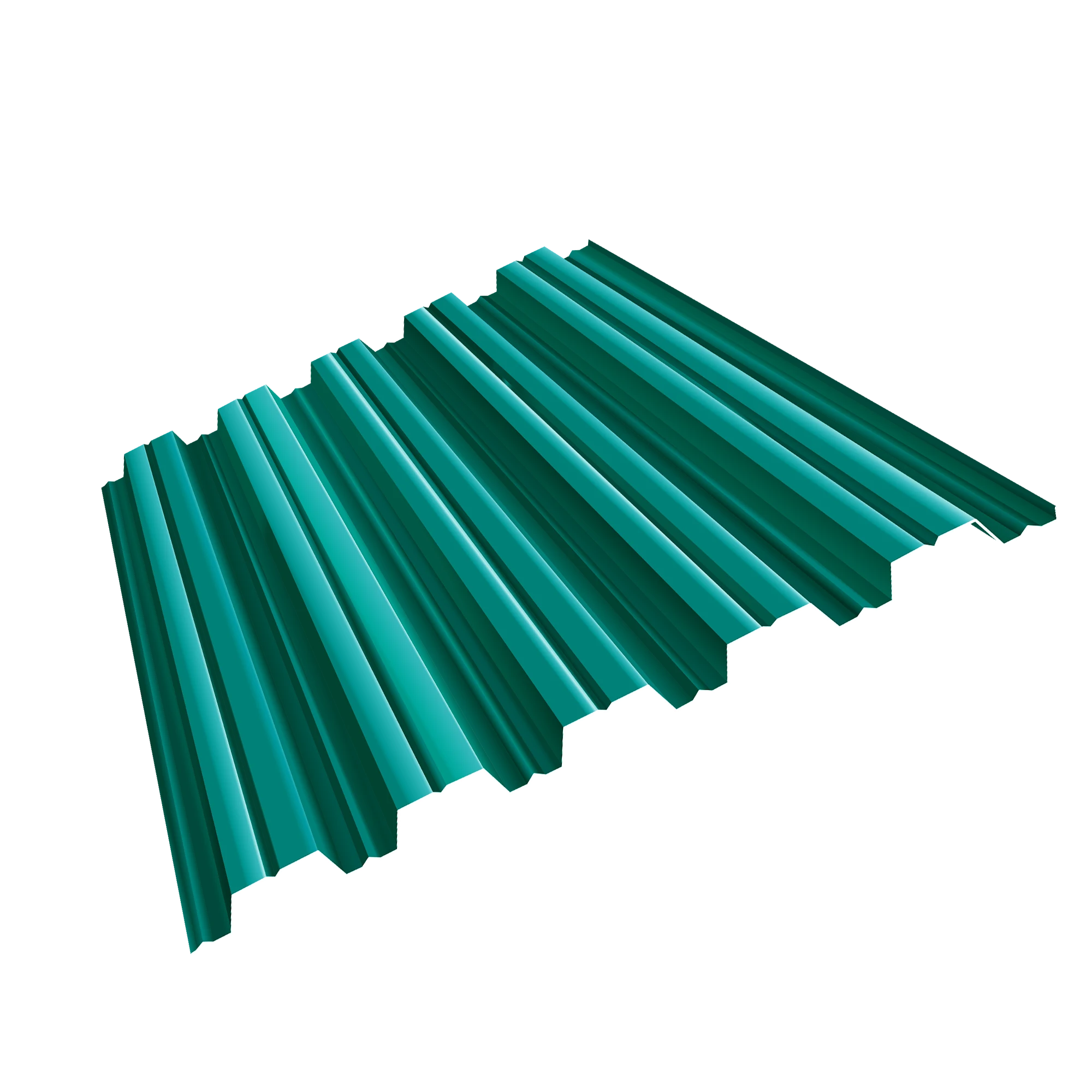 Профнастил НС-44 5021 морская волна