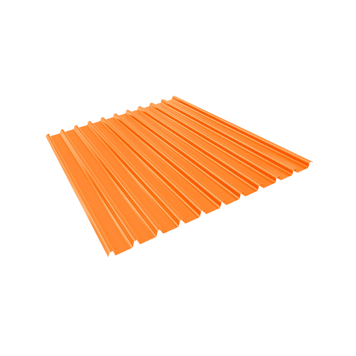 Профнастил С-18 2004 оранжевый