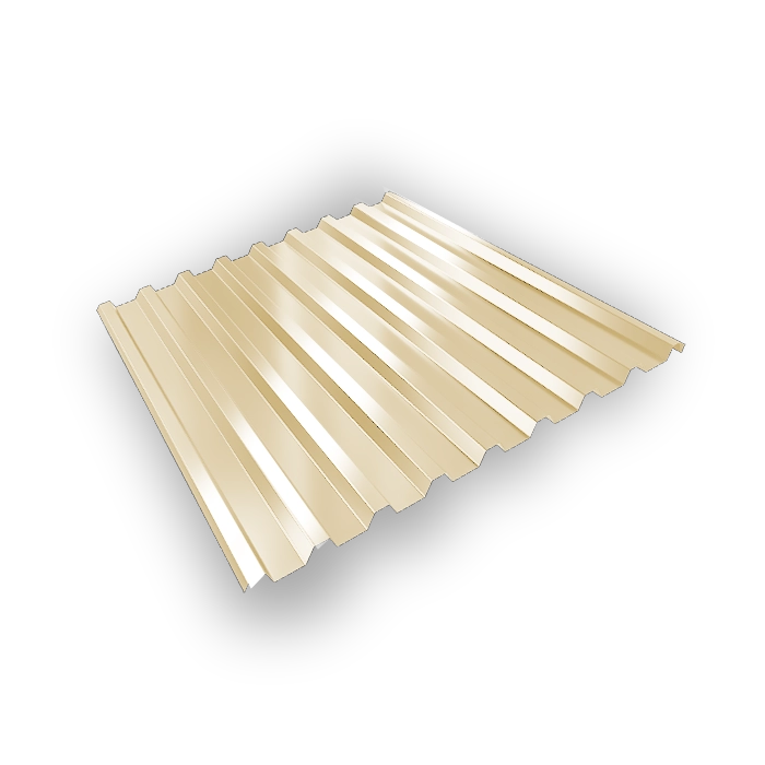 Профнастил МП-20 R 1014 бежевый