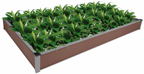 металлические грядки